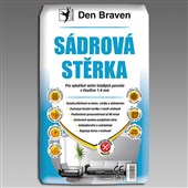DEN BRAVEN Sádrová stěrka 25kg DEN BRAVEN Sádrová stěrka 25kg